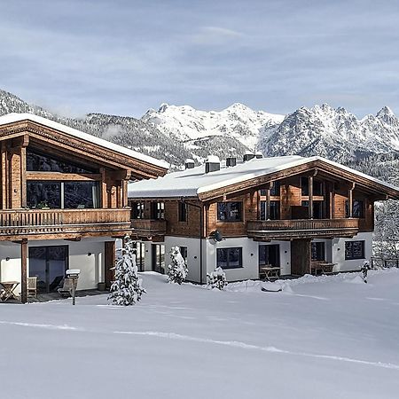 Zeitfrei Chalet Apartments Fieberbrunn Bagian luar foto