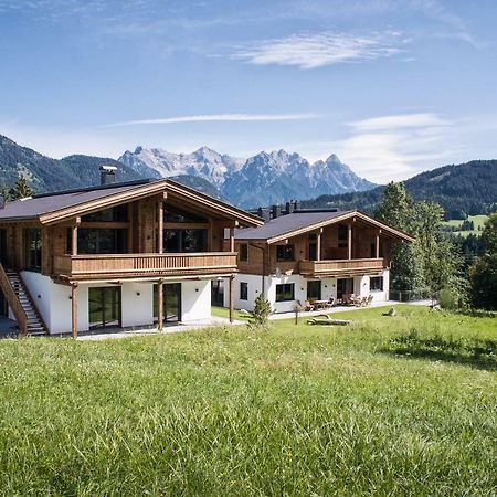 Zeitfrei Chalet Apartments Fieberbrunn Bagian luar foto